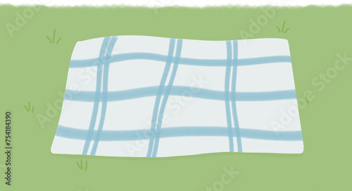 공원 잔디 나들이 소풍 돗자리