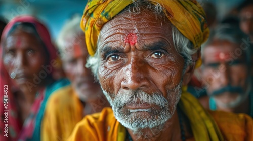 Indigenous people in India, representing the diverse cultures, traditions,