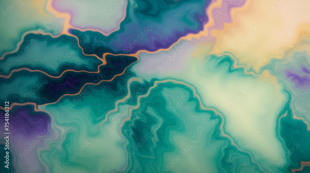 Vivid marbled texture with swirling blue, green, and gold hues