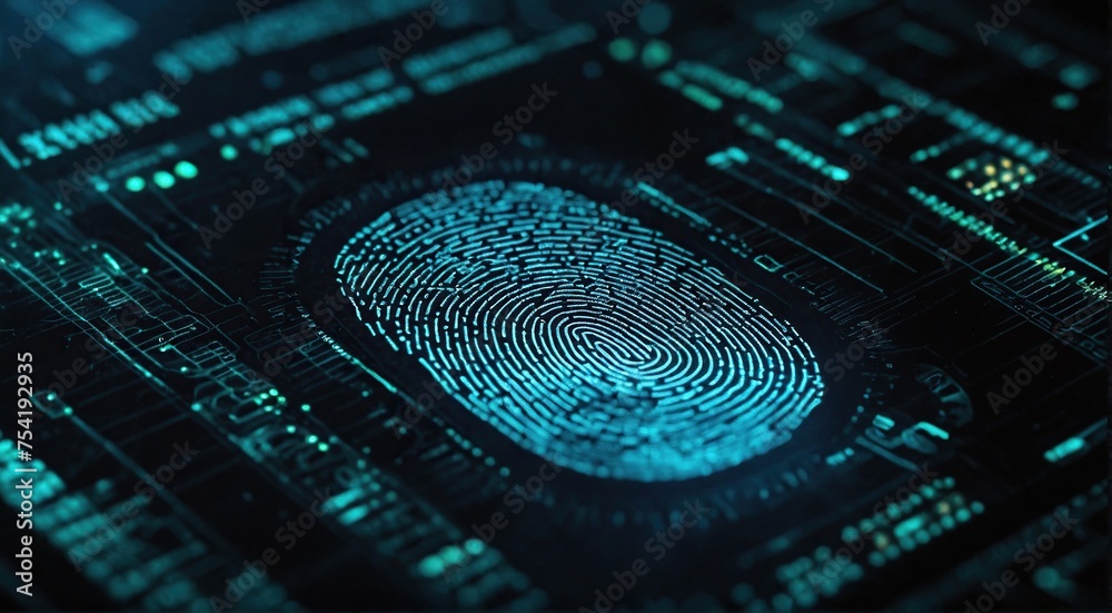 Securing Cyberspace Fingerprint Integrated into Computer Electronic ...