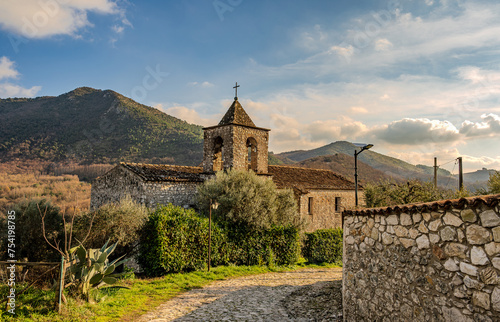 Vairano Patenora, Campania, Italy. Church of Santa Maria di Loreto photo