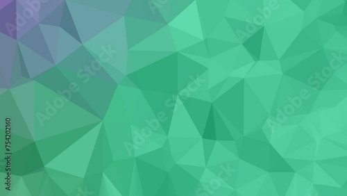 Dynamic Velocity Patterns: Abstract Low Poly Triangles Unfolding in a Colorful Cinematic Odyssey Across the Screen