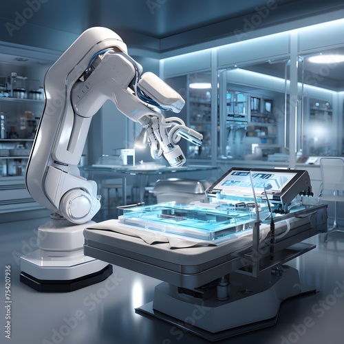 the efficiency of robotic automation in the production of medical equipment