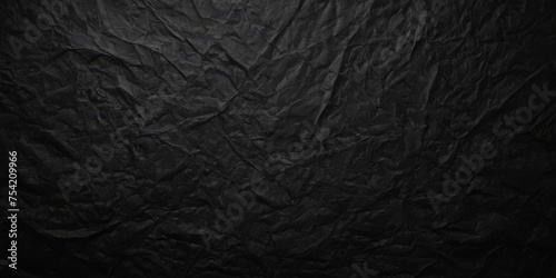 photo texture of old paper in black hue background