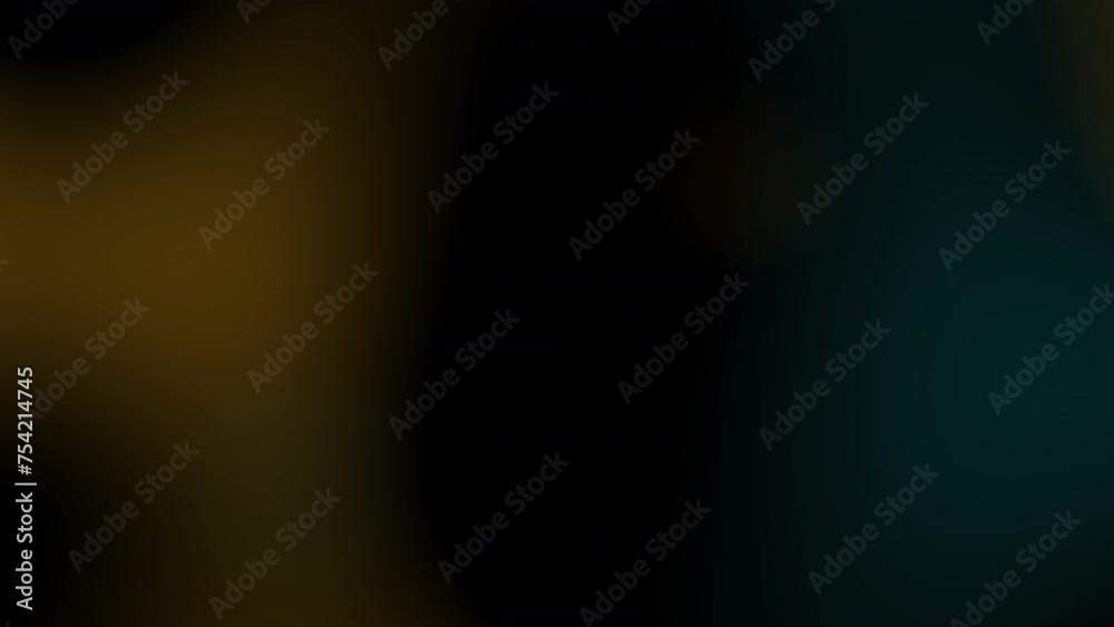 Bleu & Orange Halation Effect - Lens Flare, Light Leaks Overlay Moving Background