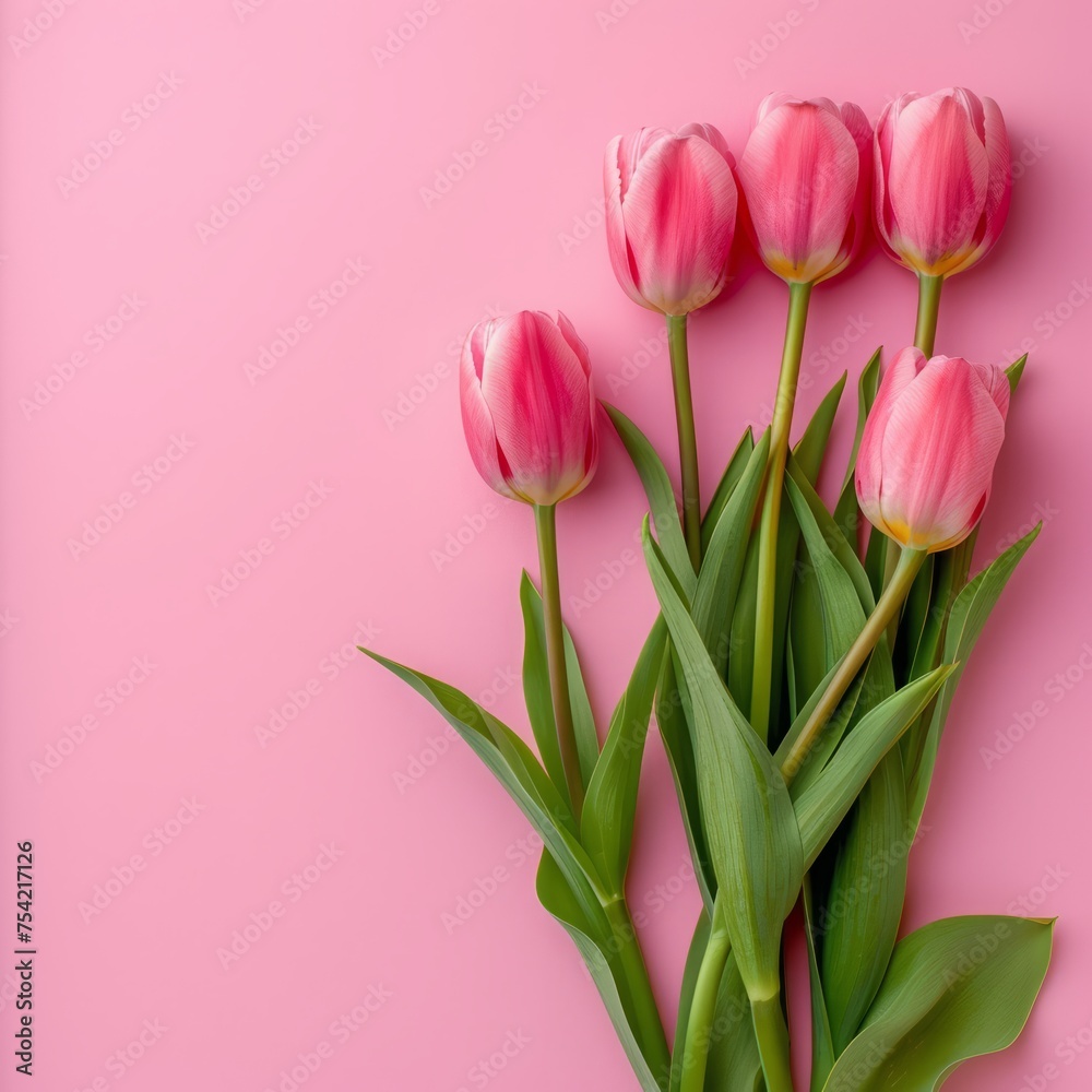 tulips background.