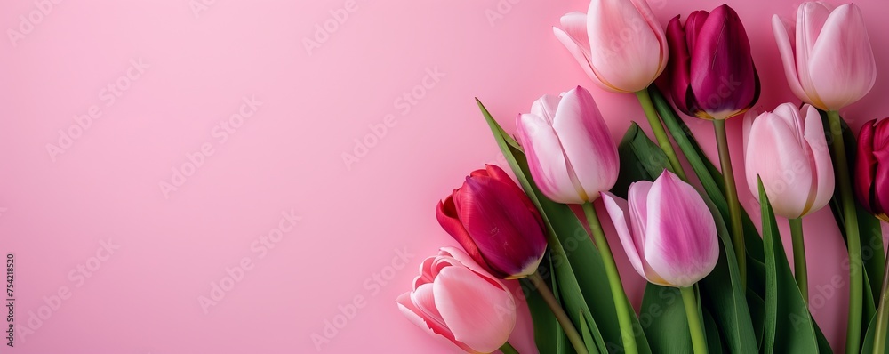 tulips background.