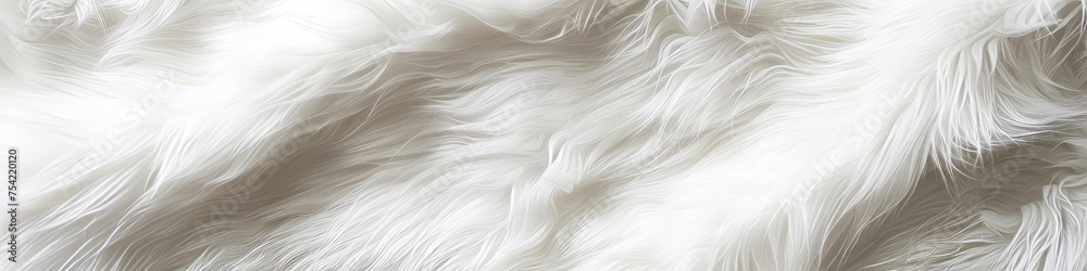 white fur wool.