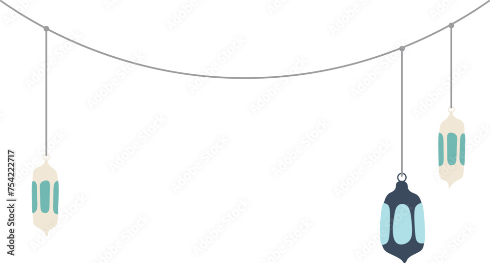 Islamic Lantern and Star Decoration, Hanging Decoration, Doodle, Hiasan Bintang dan Lentera Gantung Islamic Lantern and Star Decoration, Hanging Decoration, Doodle, Hiasan Bintang dan Lentera Gantung