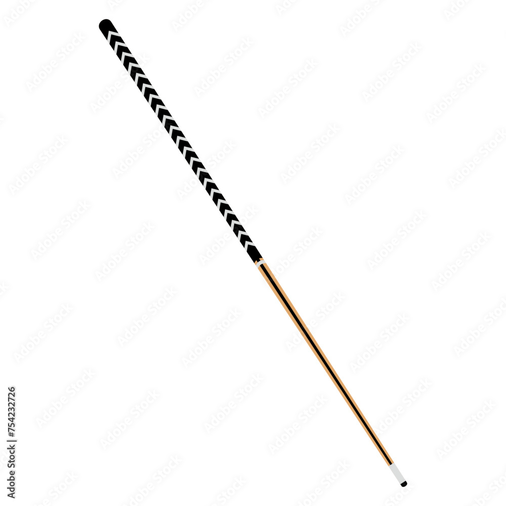 Billiard Stick Vector Illustration Billiard Stick Vector Illustration