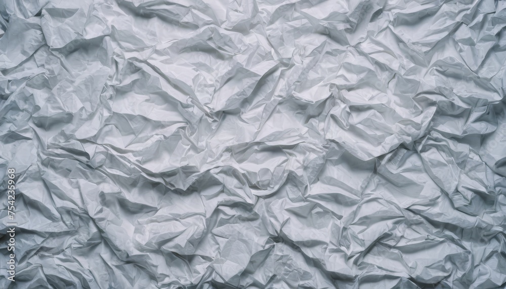 Fototapeta premium white small many crumpled paper texture background fit background
