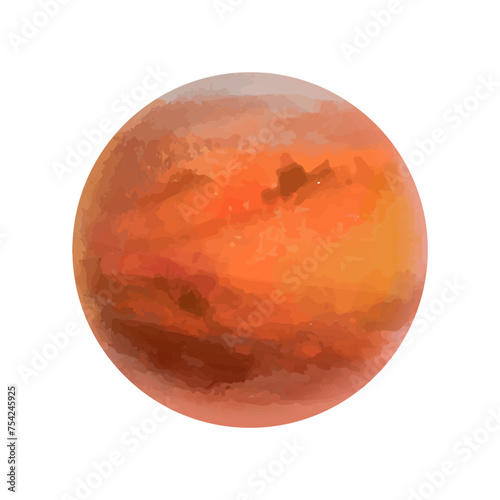 火星のイラスト