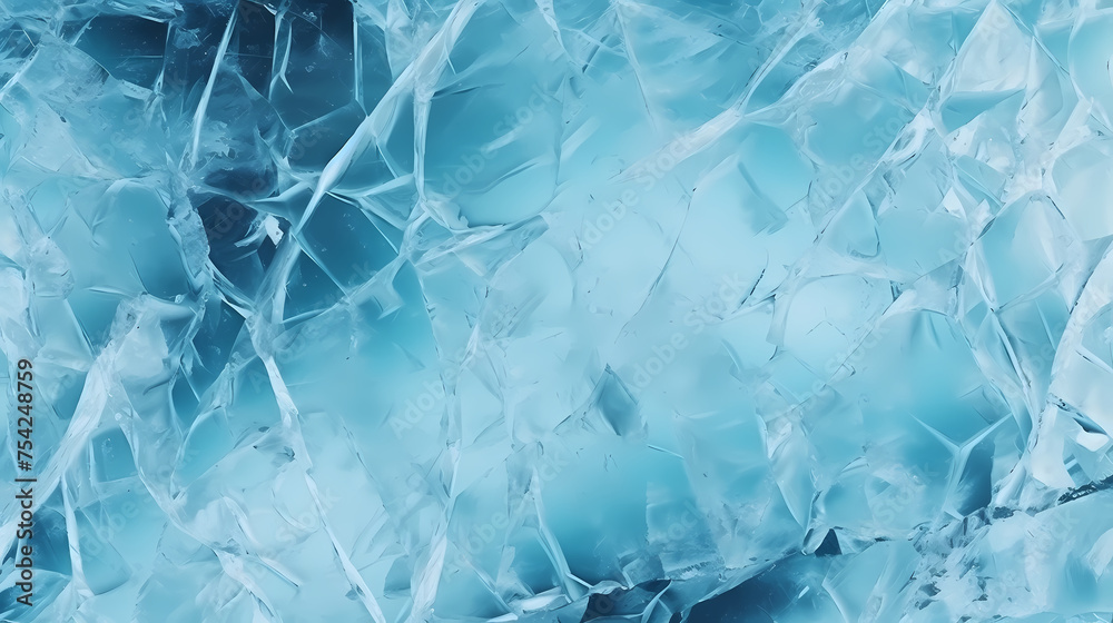 Abstract frozen surface with ice texture background Abstract frozen surface with ice texture background