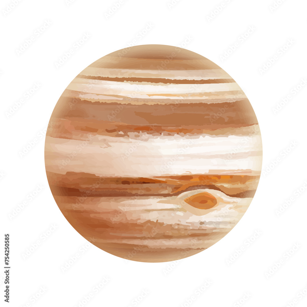 木星のイラスト