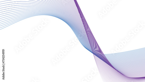 Blue purple and white abstract line background with gradient color for backdrop or presentation