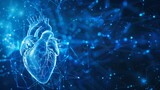 Heart Valve Concept,VID, Left ventricular assist System, Future Technology Medicine, Artificial Heart, Medical Internet Background