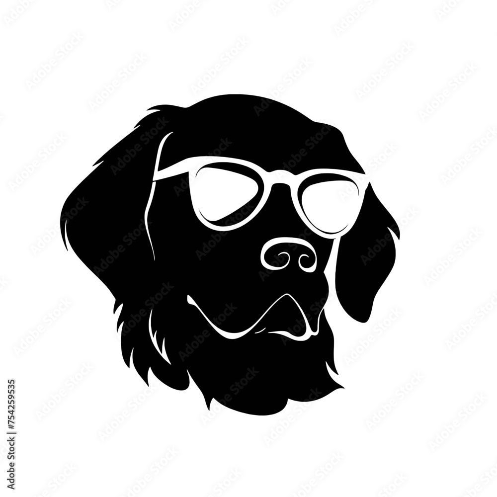 Golden retriever Silhouette 