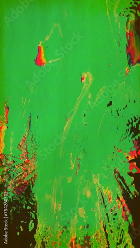 Abstract vertical gradient video, Holographic multicolor vertical video, Abstract liquid vertical video. Background Looped Animation. 