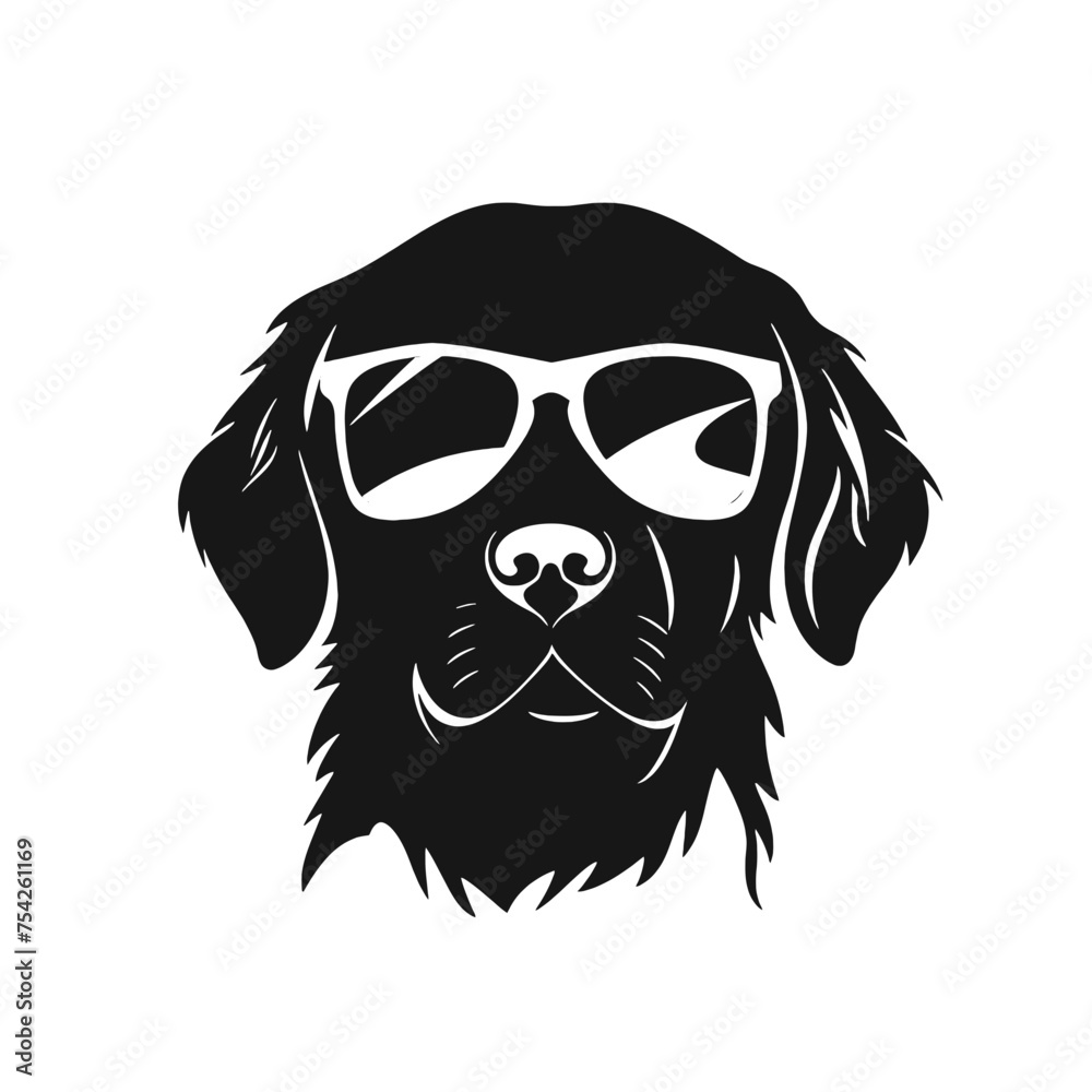 Fototapeta premium Golden retriever dog, 