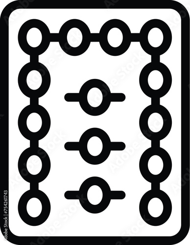 Prevent ovulation pills icon outline vector. Birth control hormonal medication. Fertilization action prevention