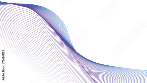 Blue purple and white abstract line background with gradient color for backdrop or presentation