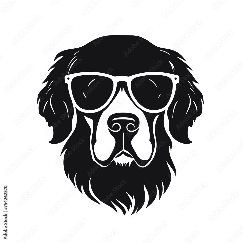 Golden Retriever with sunglasses Golden Retriever with sunglasses