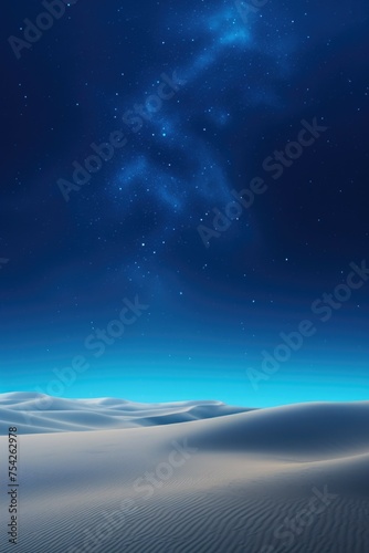 Beautiful night sky with stars and clouds, perfect for backgrounds or astronomy concepts