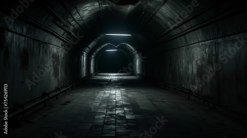 Image of underground tunnel.