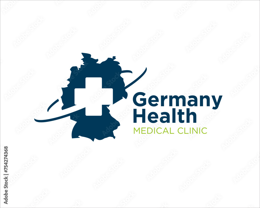 germany health protection logo designs simple for medical service