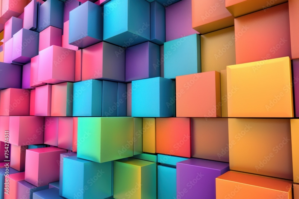 Panton color tones wawy 3d abstract background Panton color tones wawy 3d abstract background