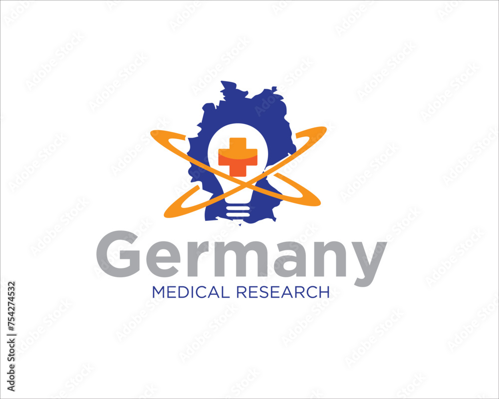 germany creative medical logo designs for health service