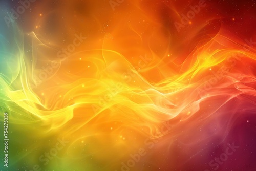 Multicolored Energy Flow Background design