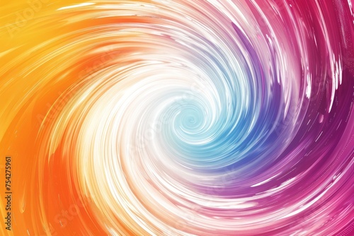 Multicolored circular shape Energy Flow Background