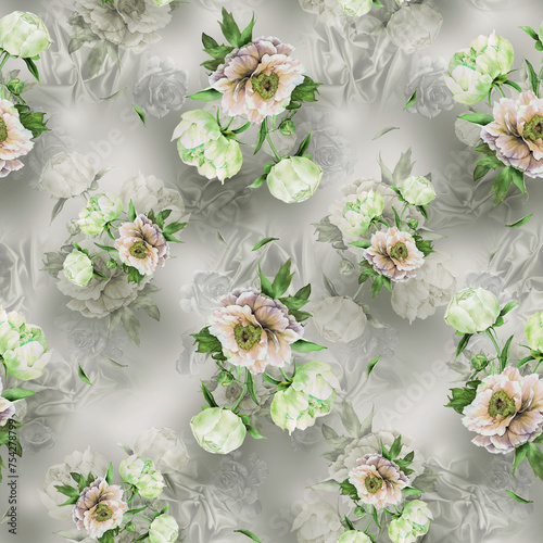 textile design pattern flower floral design

