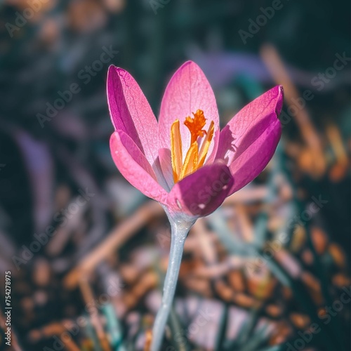 spring crocus flower