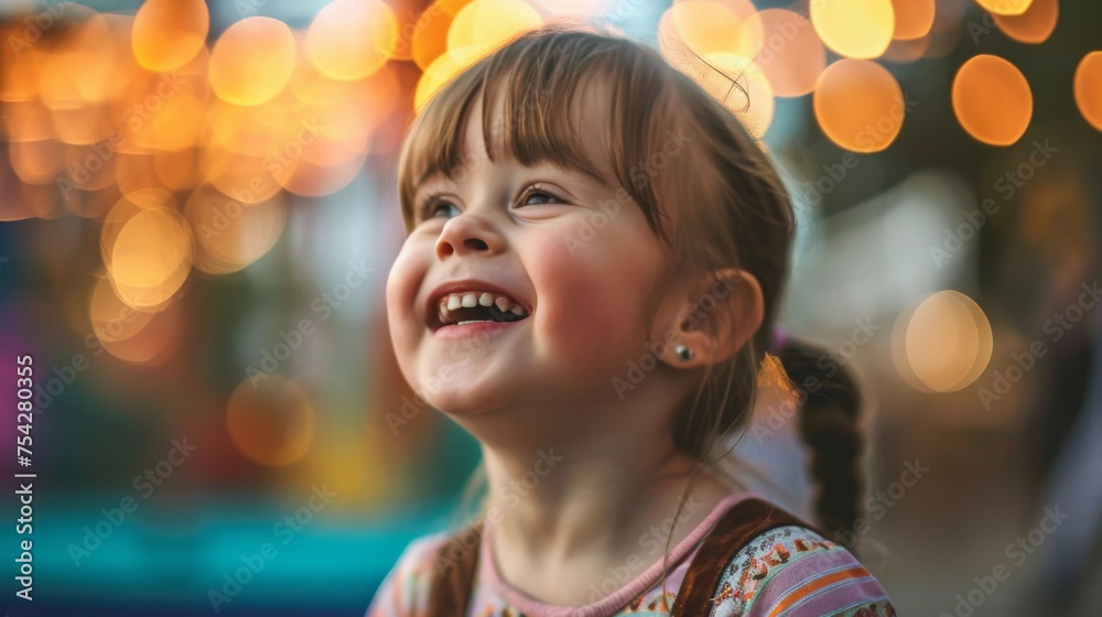 Happy child with down syndrome enjoying life, innocent, toddler, cheerful, fun, carefree, happy, playful, funny, healthy, expression, adorable, human, life, care Happy child with down syndrome enjoying life, innocent, toddler, cheerful, fun, carefree, happy, playful, funny, healthy, expression, adorable, human, life, care