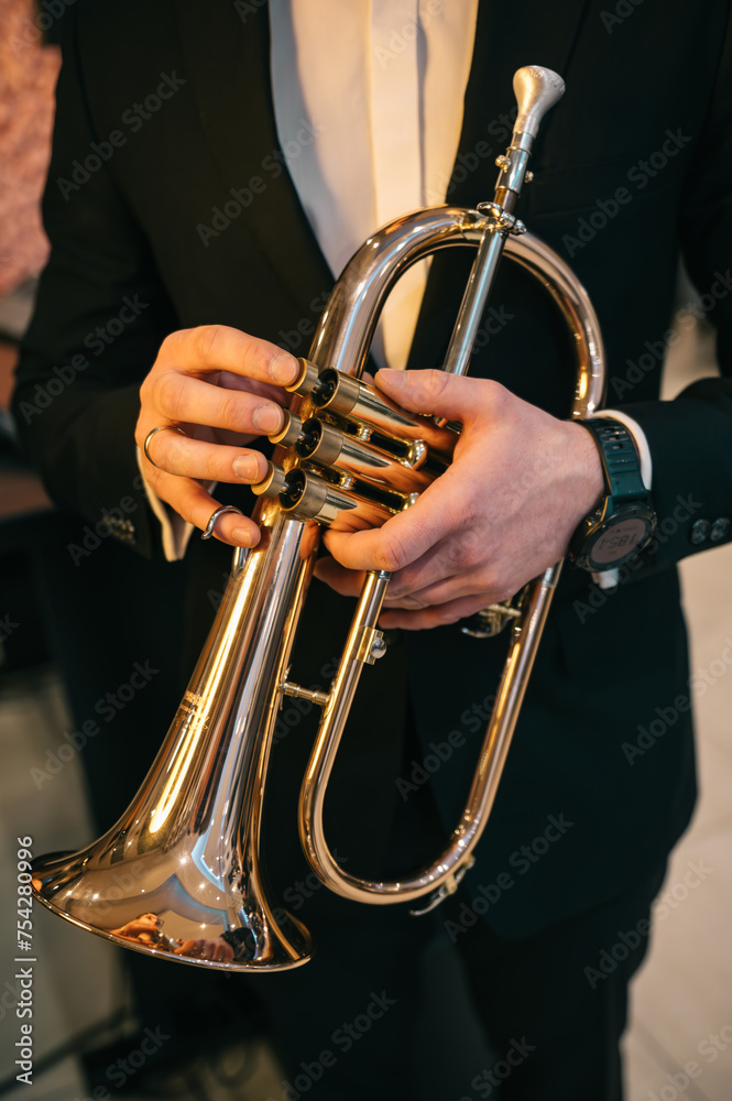 Obraz premium Trąbka, trumpet.