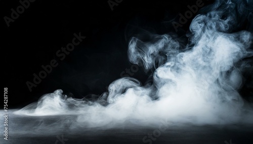 白い煙の背景素材
