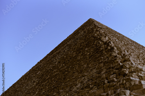 The pyramid complex of Giza, Egypt