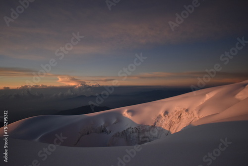 Colombian tolima's volcano