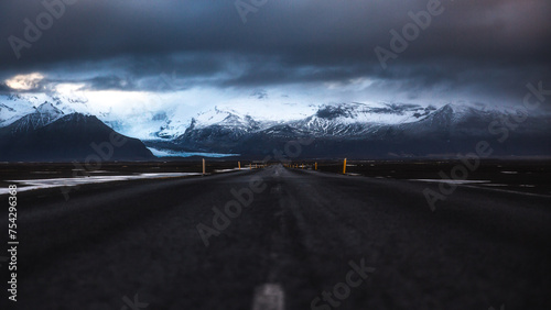 Storm Over the Road