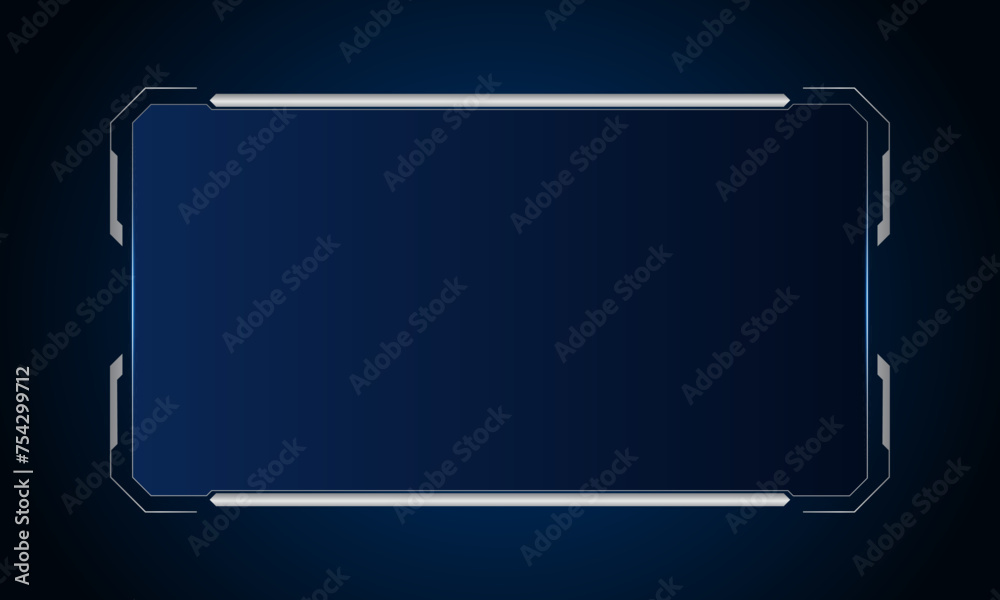 Sci fi futuristic user interface, HUD template frame design, Technology abstract background
Sci fi futuristic user interface, HUD template frame design, Technology abstract background