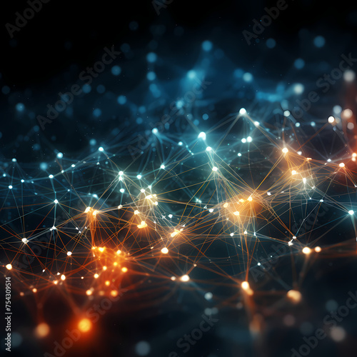 Abstract representation of connectivity and network