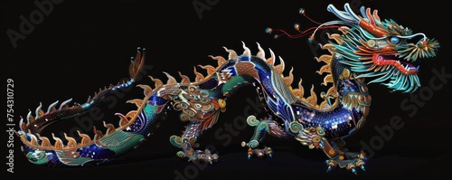 Chinese mystical dragon