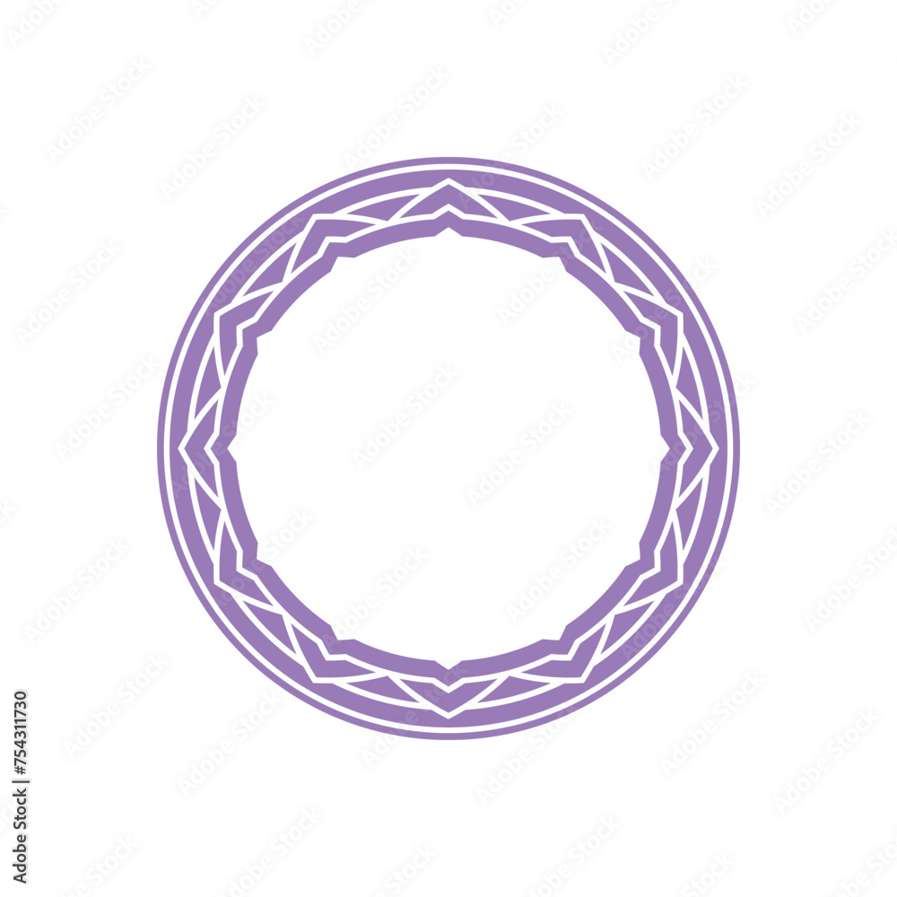 modern ornamental circle frame border decorative pattern modern ornamental circle frame border decorative pattern