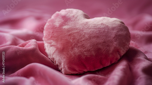 heart on silk