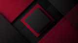 Black and Burgundy abstract shape background presentation design. PowerPoint and Business background.