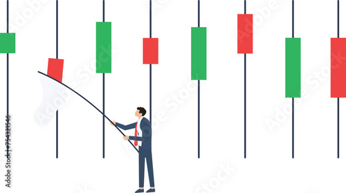 Profit from playing down stocks. Buy gradually, when the share price declines. Investors or traders chasing after buying stock price declines