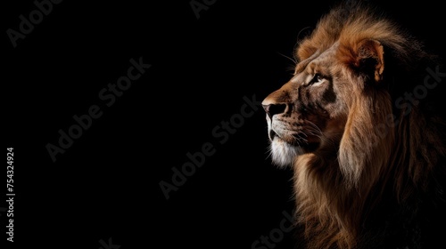 Portrait of Lion © Left