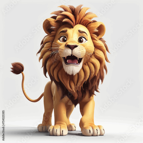 Lion Cartoon Design very Good